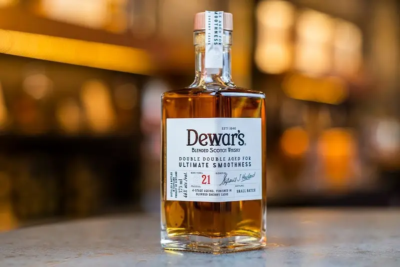 Dewar's 21 Year Old Oloroso Sherry Cask Finish - Double Double Age 2 Dewars 21 nam Double Double
