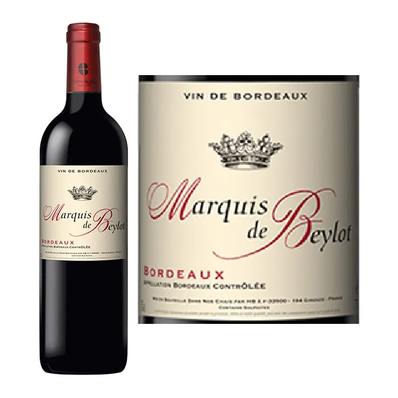 Rượu vang Marquis de Beylot Bordeaux 1 Marquis de Beylot Bordeaux