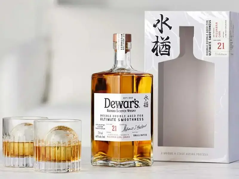 Ruou Dewars 21 nam Double Double Mizunara Oak Cask