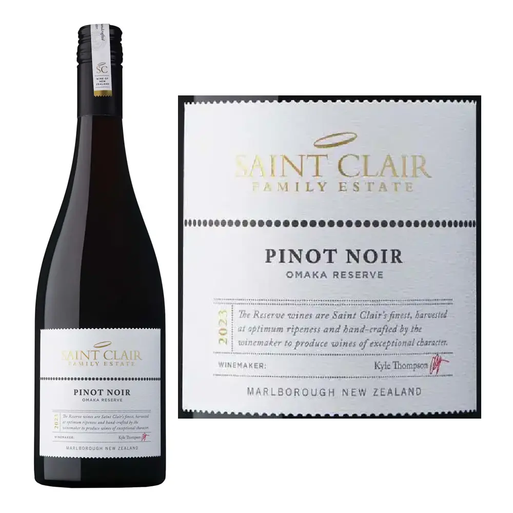 Saint Clair Omaka Reserve Marlborough Pinot Noir 1 Saint Clair Omaka Reserve Marlborough Pinot Noir