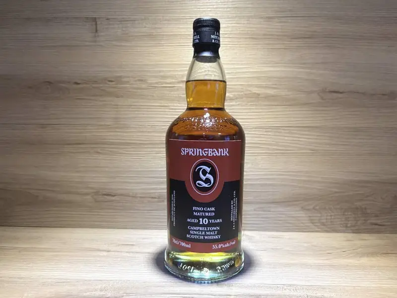 Springbank 10 Year Old Fino Cask Matured 4 Whisky Springbank 10 Fino Cask Matured