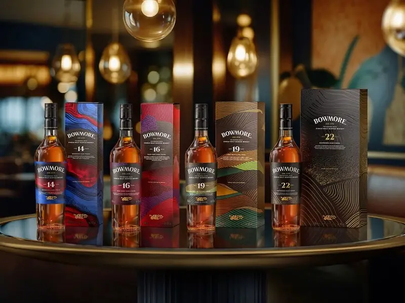 Bowmore 16 Year Old Ruby Port Cask Finish 2 Bo suu tap Bowmore Appellations Collection