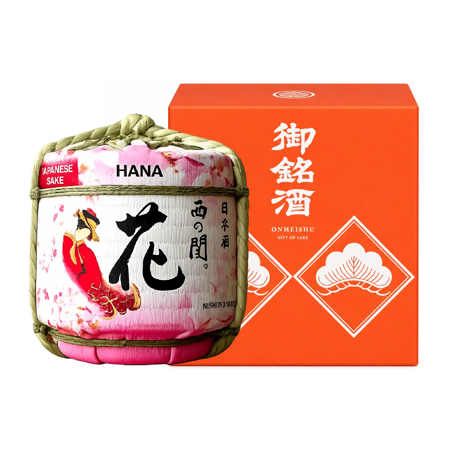 Rượu Sake Nishinoseki Hana Barrel 2 Sake Nishinoseki Hana Barrel