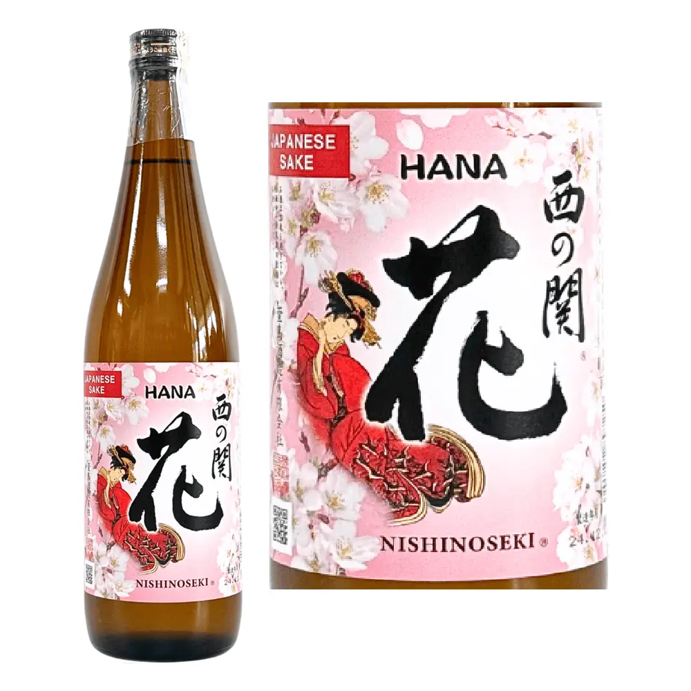Sake Nishinoseki Hana 720ml 15% 1 Sake Nishinoseki Hana 720ml