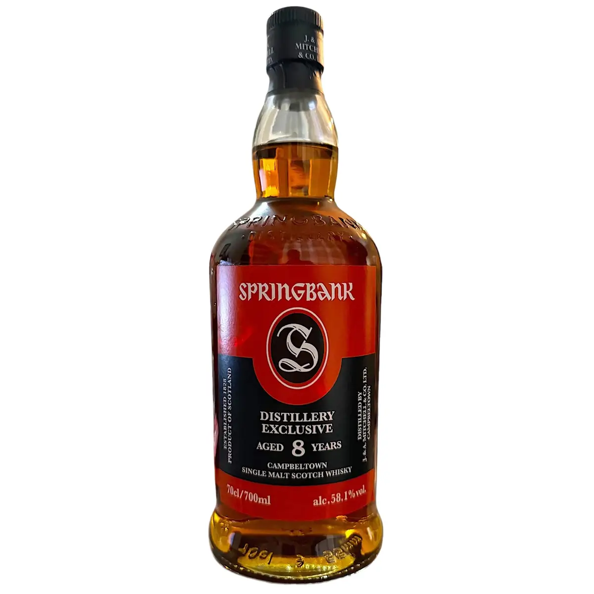 Springbank 8 Year Old Distillery Exclusive 1 Springbank 8 Year Old Distillery Exclusive