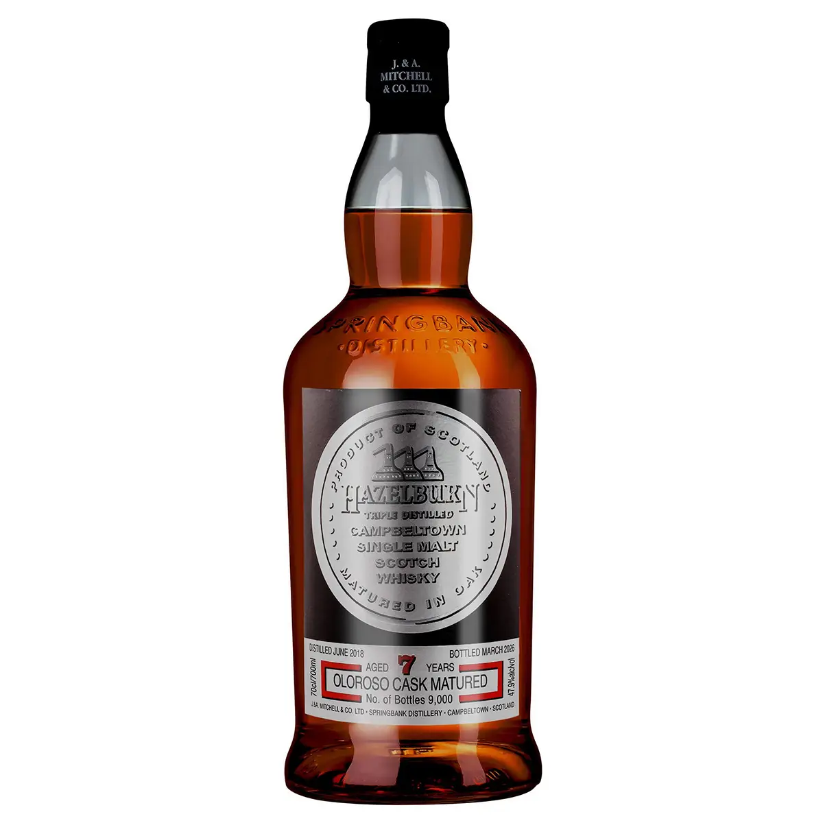 Hazelburn 7 Year Old Oloroso Cask Matured 1 Hazelburn 7 Year Old Oloroso Cask