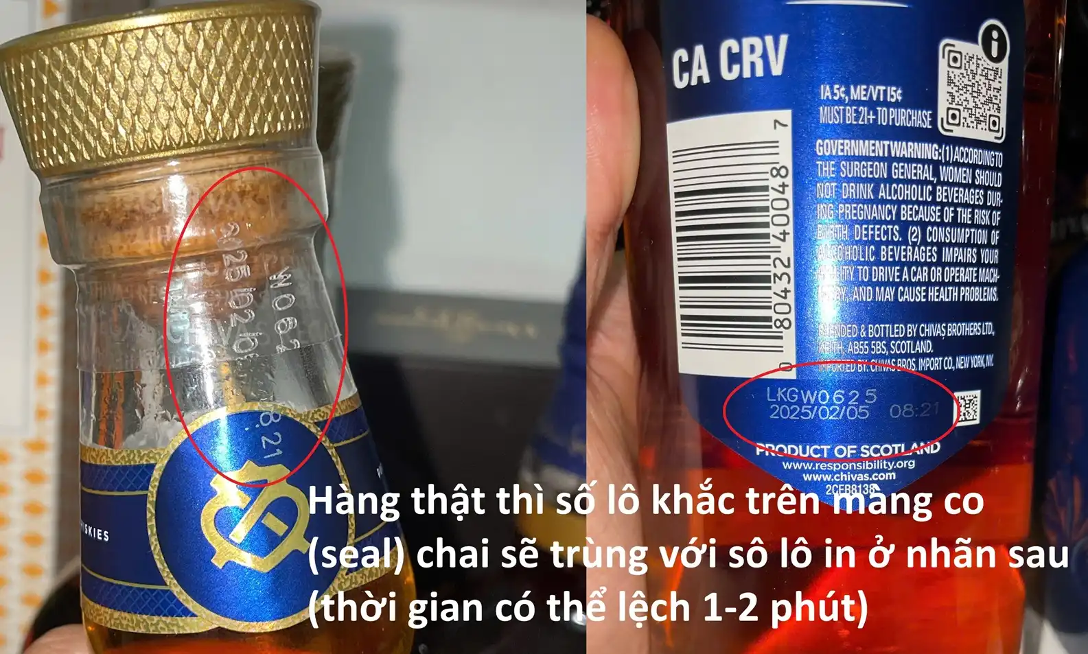 kiem tra seal chivas 18 mau moi