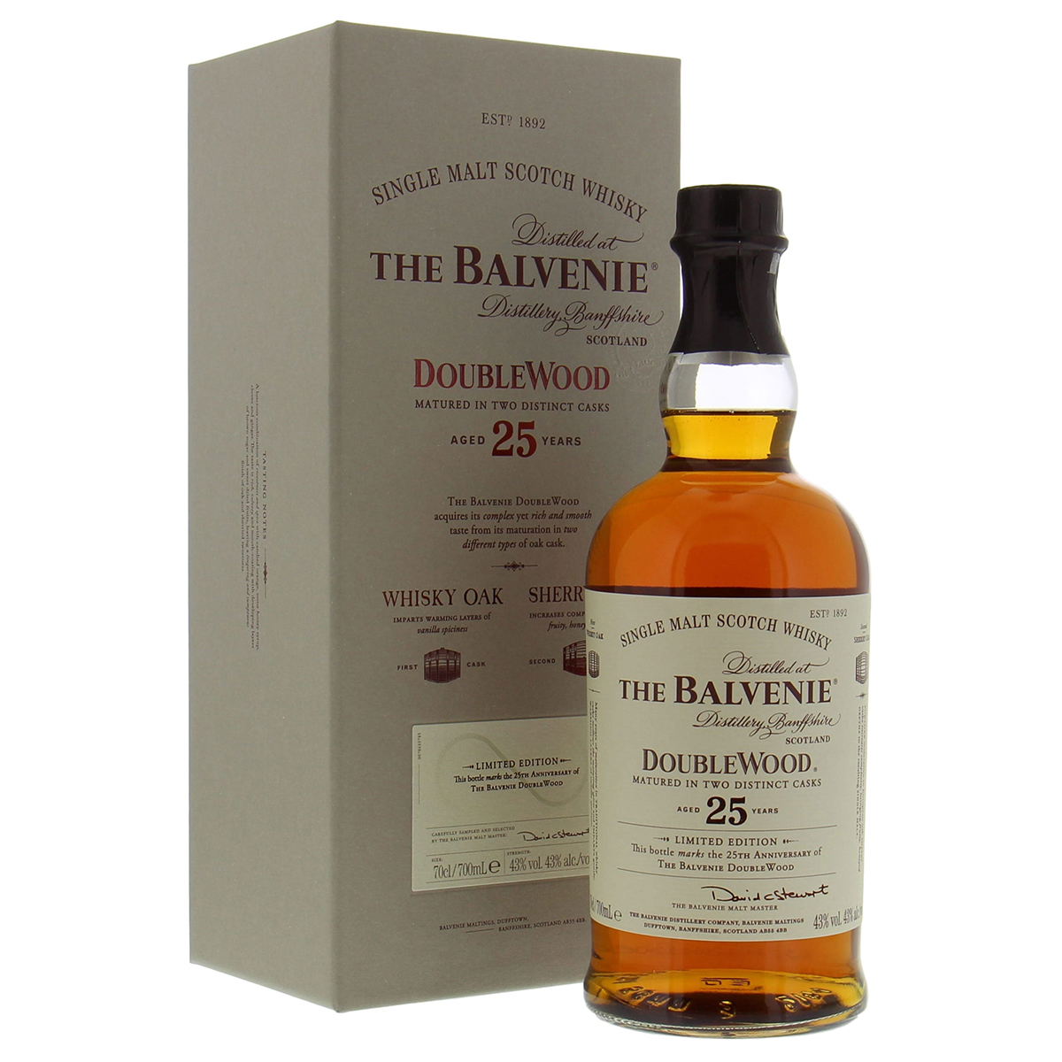 Balvenie 25 DoubleWood Marks Milestone 1 Balvenie 25 DoubleWood Marks Milestone