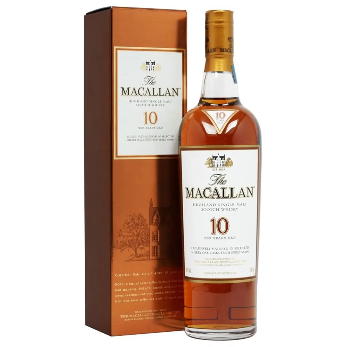 Macallan 10 Year Old Sherry Oak 1 Macallan 10 Year Old Sherry Oak