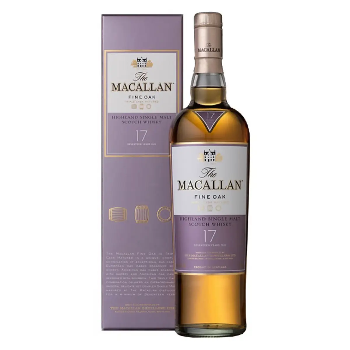 Macallan 17 Year Old Fine Oak 1 Macallan 17 Year Old Fine Oak