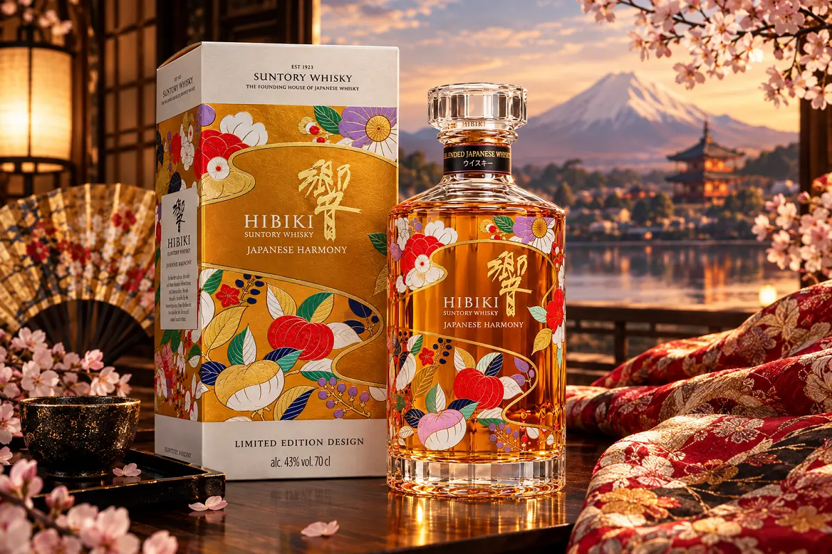 Hibiki Japanese Harmony Chiso 2026 3 Hibiki giua sac hoang hon Nhat Ban